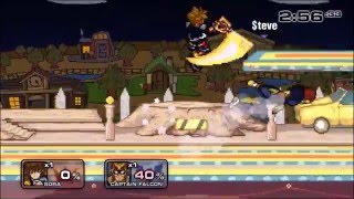 SSF2 Sora ZerotoDeath Combo vs Epicsteve2 [upl. by Gwenette]