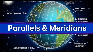 What Are Latitude amp Longitude  Parallel And Meridian [upl. by Shell]