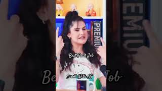 Best Paid Job ❤️ Zareen Khan  Bharti  Harsh  shorts ytshorts bollywood viralvideo [upl. by Fawne]