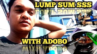 LUMP SUM SA SSS WITH PORK ADOBO [upl. by Siriso]