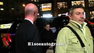 Marion Cotillard signing autographs at Macbeth NY Screening [upl. by Ecidnarb]