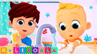 ¡Lávate las manos 💦 KOLI KOALA 👋 Canciones infantiles para niños [upl. by Mika517]