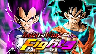 ALL MISSIONS amp NO ITEMS Intensifying Fights Stage 3 Cleared Dokkan Battle [upl. by Nosirrah]