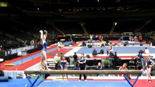 Aly Raisman  Balance Beam  2012 ATampT American Cup Podium Training [upl. by Wyne]