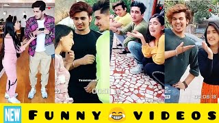 Funny videos part 8  Teentigada videos  sameeksha sud  Vishal pandey  bhavin bhanushali✨ [upl. by Misti]