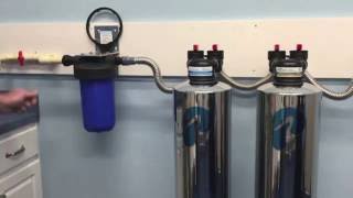 How To Changing Your Pelican Whole House Sediment Filter [upl. by Drofxer]