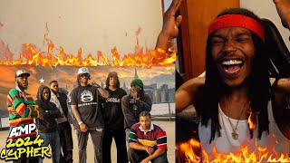 AMP FRESHMAN CYPHER 2024 REACTION [upl. by Giule]