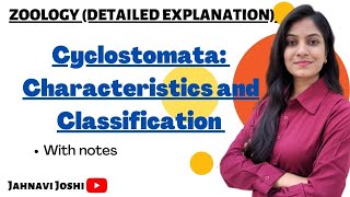 Characteristics and Classification of Cyclostomata Notes Bsc 2nd year Zoology [upl. by Kort]