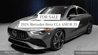 New 2024 MercedesBenz CLA AMG® 35 COUPE MercedesBenz of Scottsdale [upl. by Idnod]