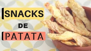 SNACKS FÁCILES Y RÁPIDOS DE PATATA  Aperitivo frío salado y barato [upl. by Mozelle]