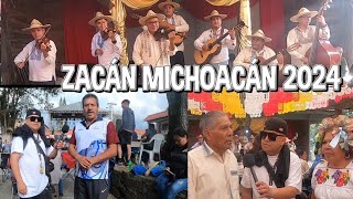 CONOCIENDO MAS DE MICHOACÁN FIESTA DE SAN LUCAS EVANGELISTA ZACÁN MICHOACÁN 🇲🇽grupotumbiecha9166 [upl. by Leor539]