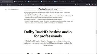 DTS HD Master Audio vs Dolby True HD  ¿Cuál es el mejor formato [upl. by Aletha]