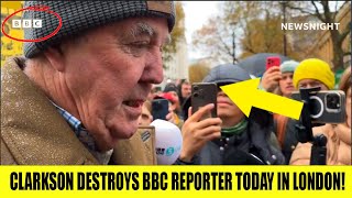 Jeremy Clarkson RUTHLESSLY DESTROYS BBC Reporter At Farmer Protest In London [upl. by Sigismund]