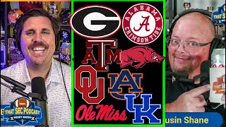 Week 5 SEC Predictions Bets amp Upset Picks [upl. by Tlihcox554]