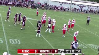 Atkins Red Devils VS Perryville Mustangs 83024 [upl. by Macpherson]