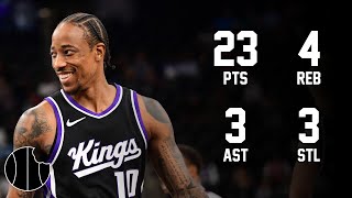 DeMar DeRozan Highlights  Kings vs Trail Blazers  28th Oct 2024 [upl. by Shig]