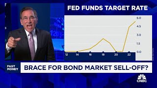 Budget deficit putting Treasury prices in danger zone suggests CNBCs Rick Santelli [upl. by Aeret]