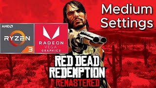 Red Dead Redemption PC Ryzen 3 3200G  VEGA 8 256MB Vram  16GB Ram  Medium Settings [upl. by Alamap]