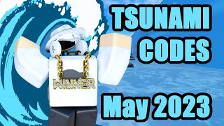 Roblox Tsunami Game All Codes May 2023 [upl. by Auoz]