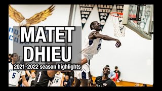 Matet Dhieu 20212022 season highlights [upl. by Pelson]