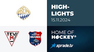 15112024  Highlights  TEV Miesbach vs ESC Kempten [upl. by Paton]