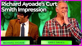 Best Richard Ayoade Impressions amp Tax Jokes  Compilation  Big Fat Quiz [upl. by Ronnie]