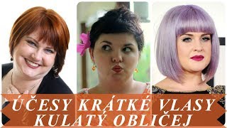 Nové účesy krátké vlasy kulatý obličej [upl. by Namor505]