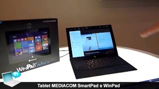 Tablet MEDIACOM SmartPad e MEDIACOM WinPad [upl. by Llehcim878]