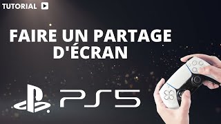 Comment faire un partage décran sur PS5 [upl. by Targett]