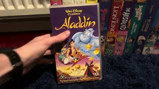 My Walt Disney VHS UK Collection [upl. by Lovato]