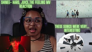 SHINee 샤이니 JUICE HARD  amp The Feeling Reaction [upl. by Joslyn549]