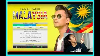 Malaysia 🇲🇾 Official Lyric Video  Faizal Tahir  Reaction [upl. by Atla642]