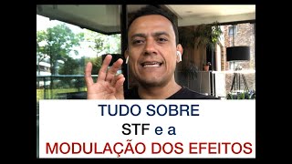 Aprenda sobre a modulação dos efeitos das decisões do STF no controle de constitucionalidade [upl. by Uttica924]