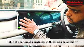 XUV700 Screen Protector Film  M2ALL  Official Mahindra eStore [upl. by Neros230]