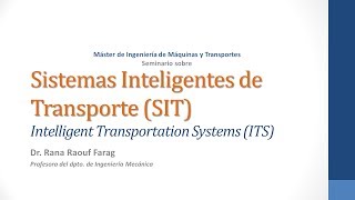 Sistemas Inteligentes de Transporte ITS [upl. by Aid]