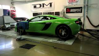 McLaren 650 S Dyno Test [upl. by Atalaya81]