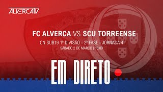 FC Alverca x SCU Torreense  DIRETO [upl. by Nosneb]