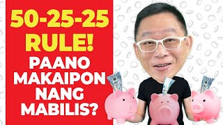 502525 RULE Paano Makaipon ng Mabilis  Chinkee Tan [upl. by Ahtilat]