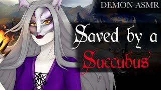 Saved by a Succubus  Demon ASMR Corrupution Breathy Praise [upl. by Yticilef]