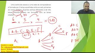 Análise Combinatória Arranjo simples e com repetição [upl. by Barcot502]