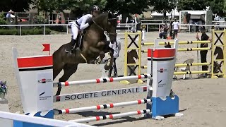 ■ 04062023  Concours Garde Républicaine  Amateur 1  Fraqk du Pré du Jart  CSO  Clara Maitre [upl. by Neerol918]