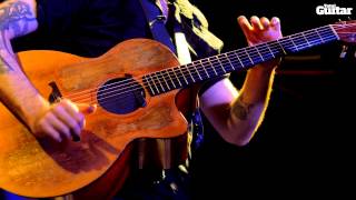 Jon Gomm guest lesson  Fret hand tapping TG248 [upl. by Lerrad707]