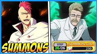 SUMMONS BAZZB E ROBERT🔥 25 STEPS DEU BOM  Bleach Brave Souls [upl. by Ahserkal]