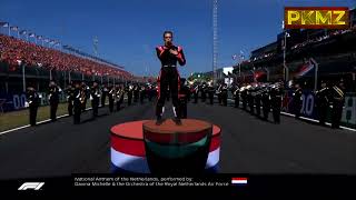 F1 Zandvoort 2021  National Dutch Anthem by Davina Michelle [upl. by Nnayrb668]