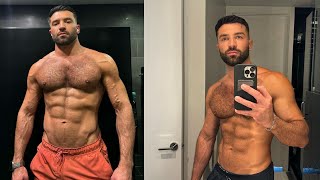 A Huge Hairy  Good Looking Man  Fitness [upl. by Jaddo961]