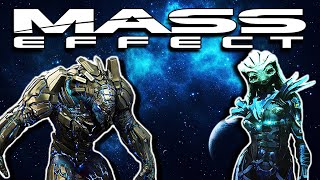 7 Races You Did Not Know About in Mass Effect [upl. by Natty505]