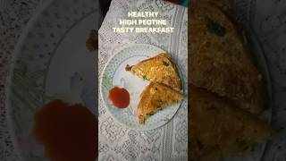 Healthy high protein breakfast🍳☕🍞 fitness recipes highprotein [upl. by Devon]