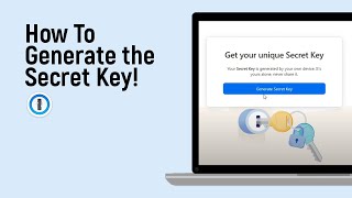 How to Generate the Secret Key on 1 Password easy [upl. by Mikkanen]