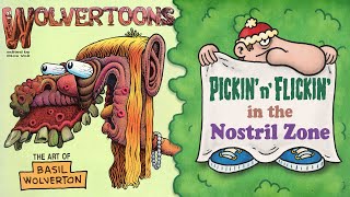 Pickin n Flickin 06 Wolvertoons The Art of Basil Wolverton illustration madmagazine uglyart [upl. by Kcirddehs]