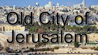 OLD CITY OF JERUSALEM  Biblical Israel Ministries amp Tours [upl. by Tirza338]